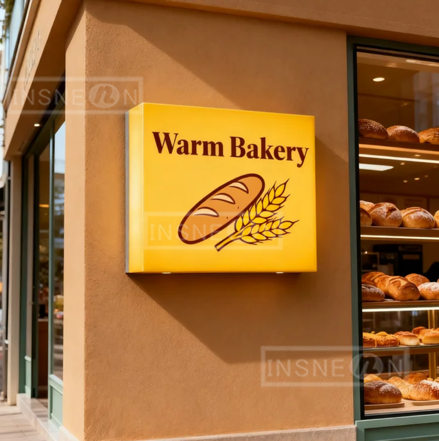 Custom LED Sign LightBox Fresh - Outdoor Lighting Box avis et prix