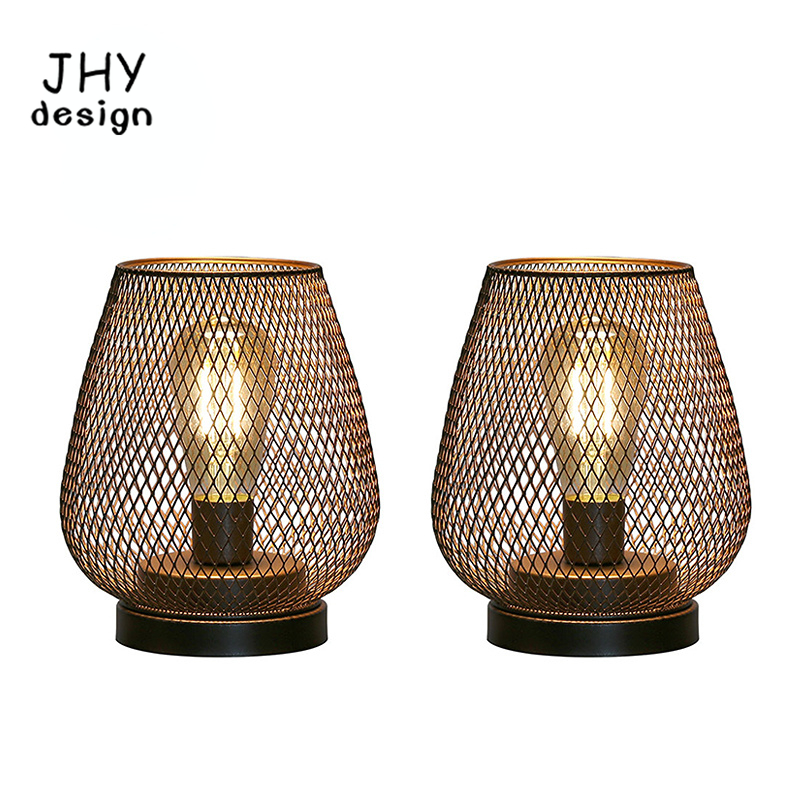 Metal Cage Table Lamp LED Lant - Outdoor Lighting Accent avis et prix