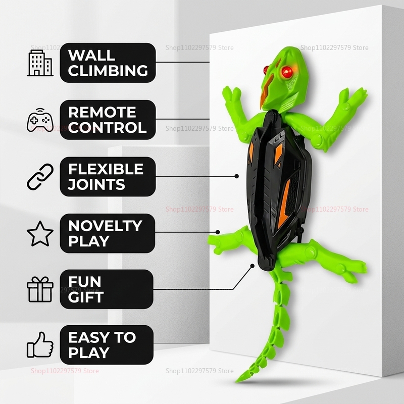 Smart Wall Climbing Lizard Toy - Outdoor Lighting Mains Powered avis et prix
