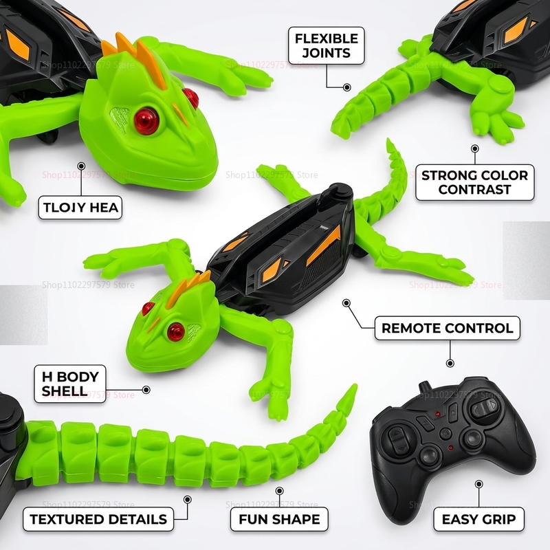 Smart Wall Climbing Lizard Toy - Outdoor Lighting Mains Powered avis et prix