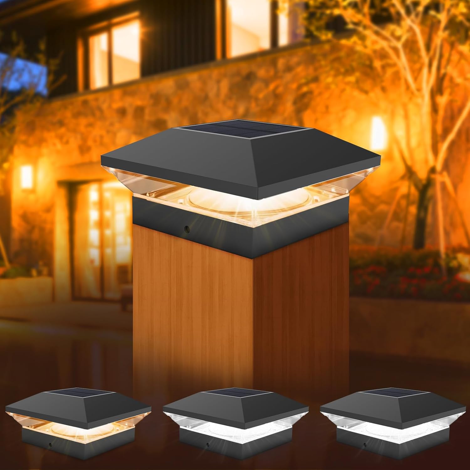 Solar Post Light Post Caps Sol - Post Cap Light avis et prix